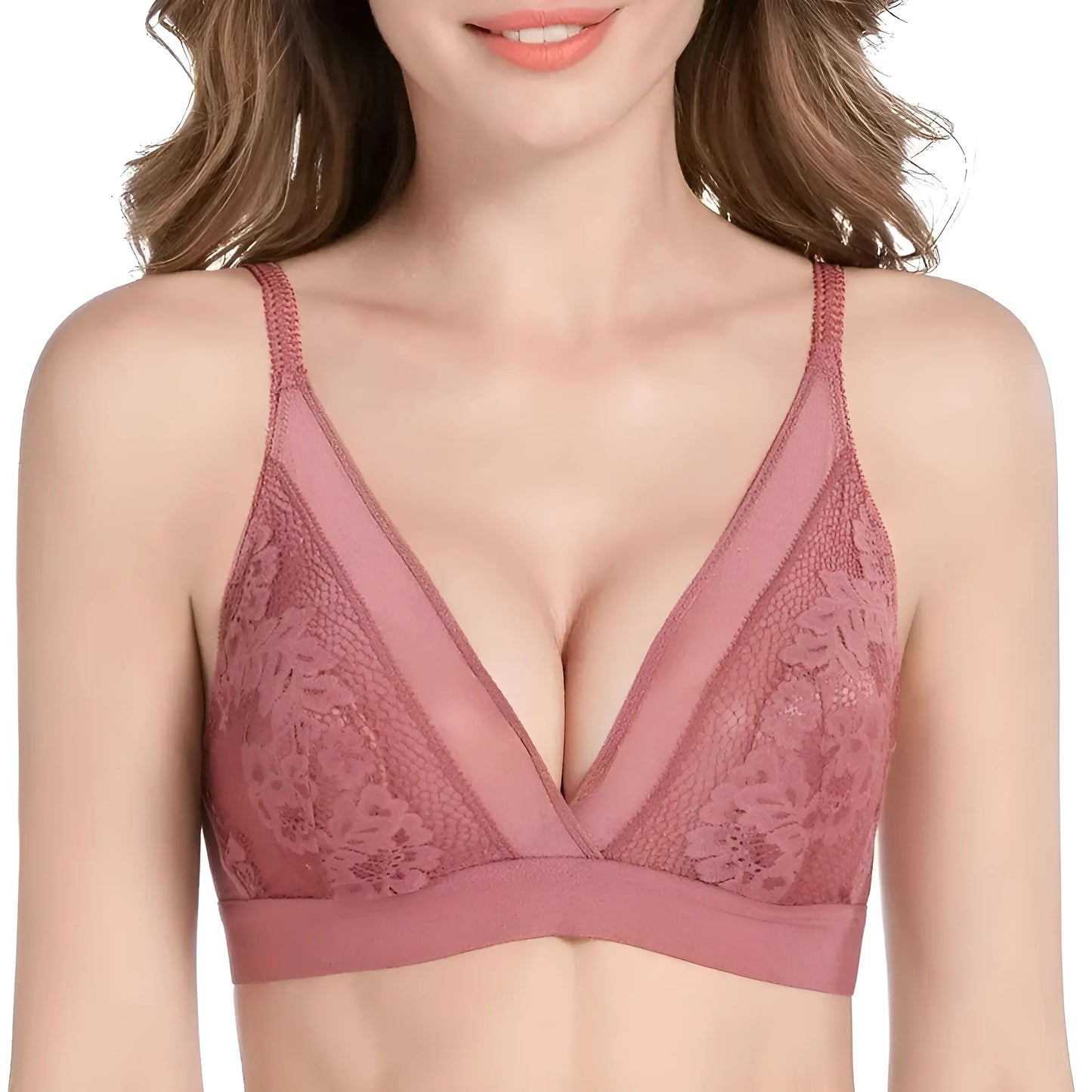 Lace Triangle Cup Bra