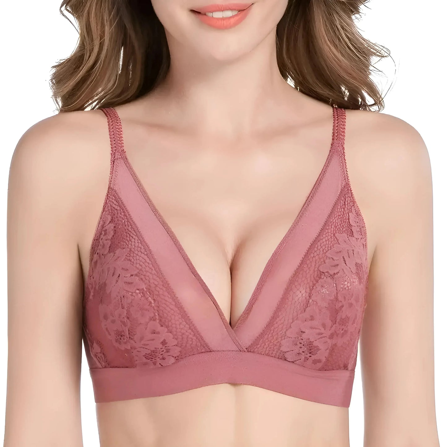 Lace Triangle Cup Bra