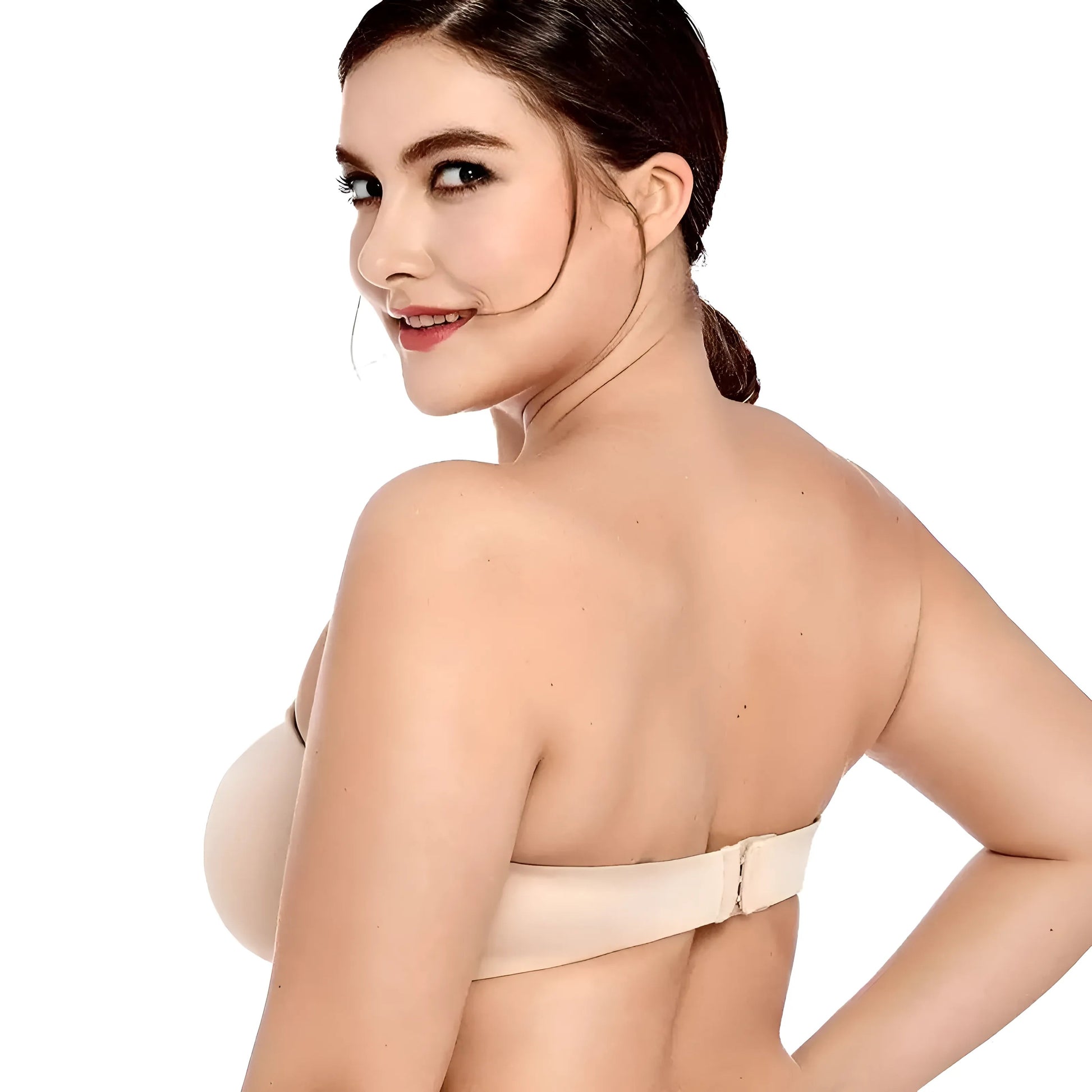 Large Size Bra with Detachable Straps
