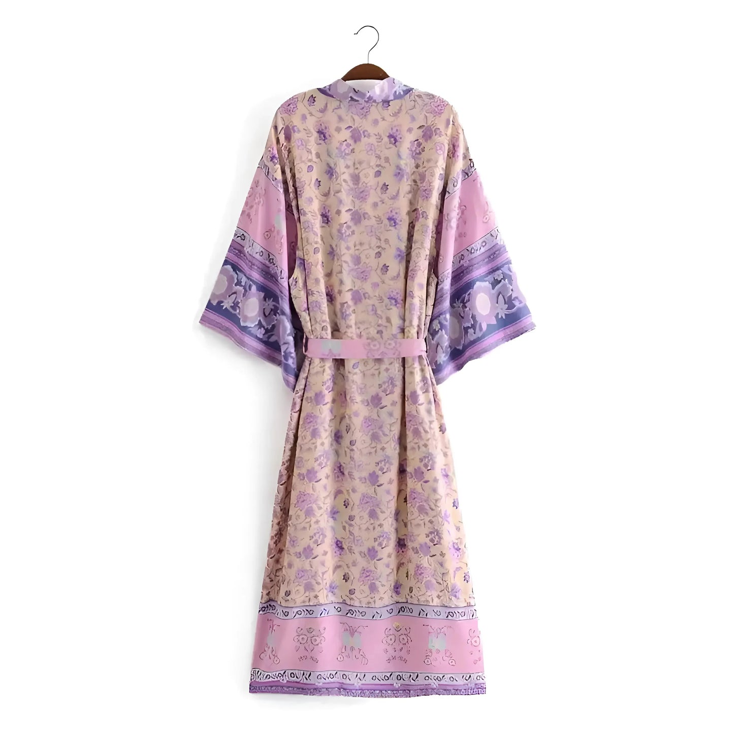 Long Boho Beach Kimono