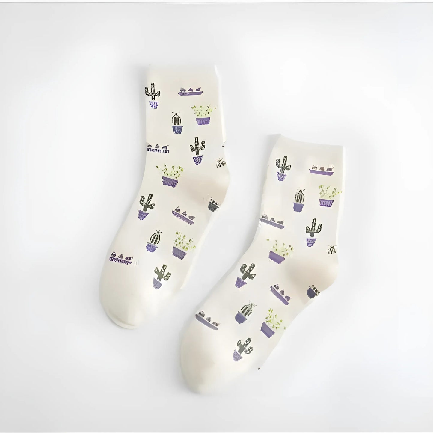 Long Cactus Socks