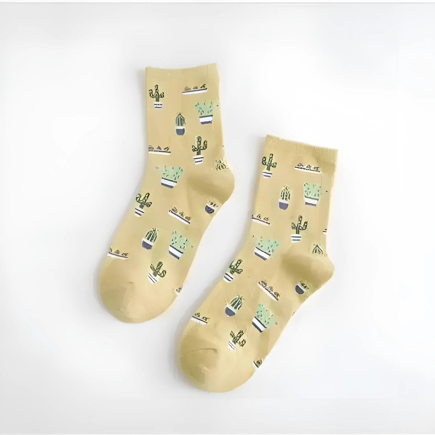 Long Cactus Socks