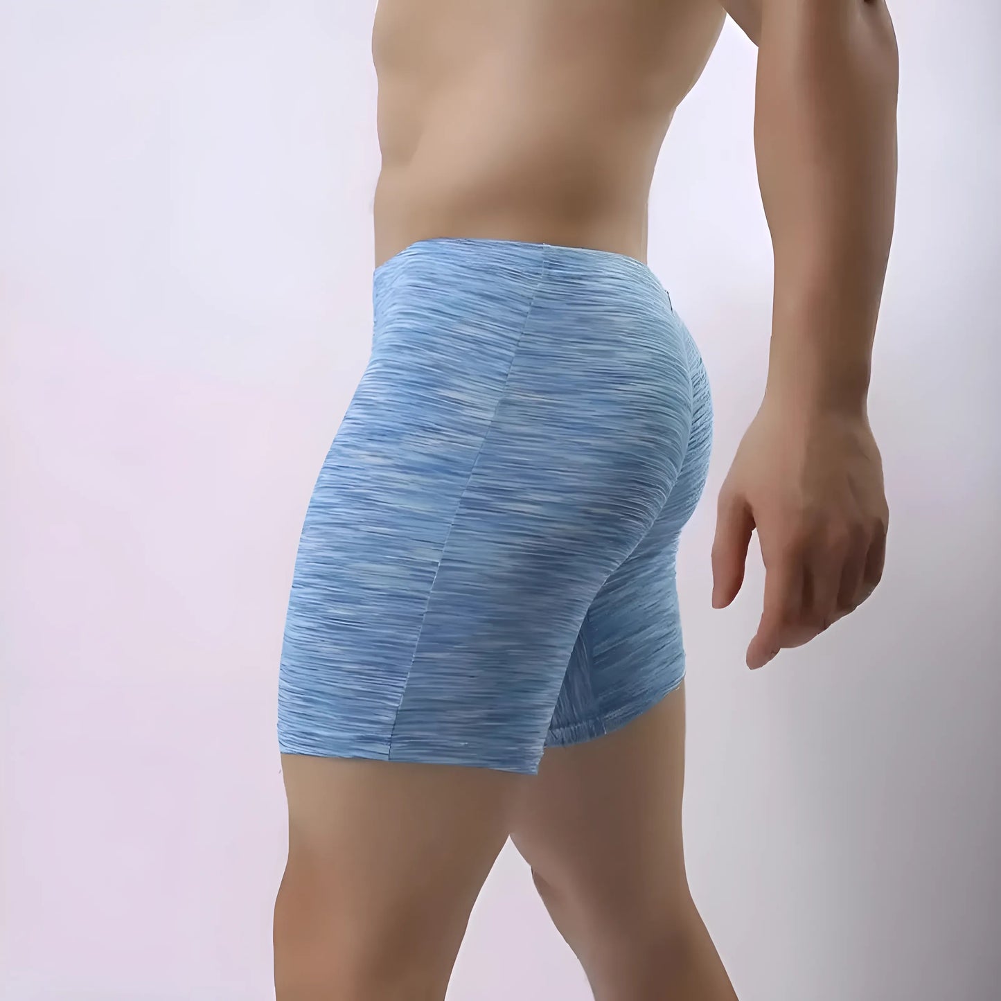 Men's Long Breathable Boxer Shorts