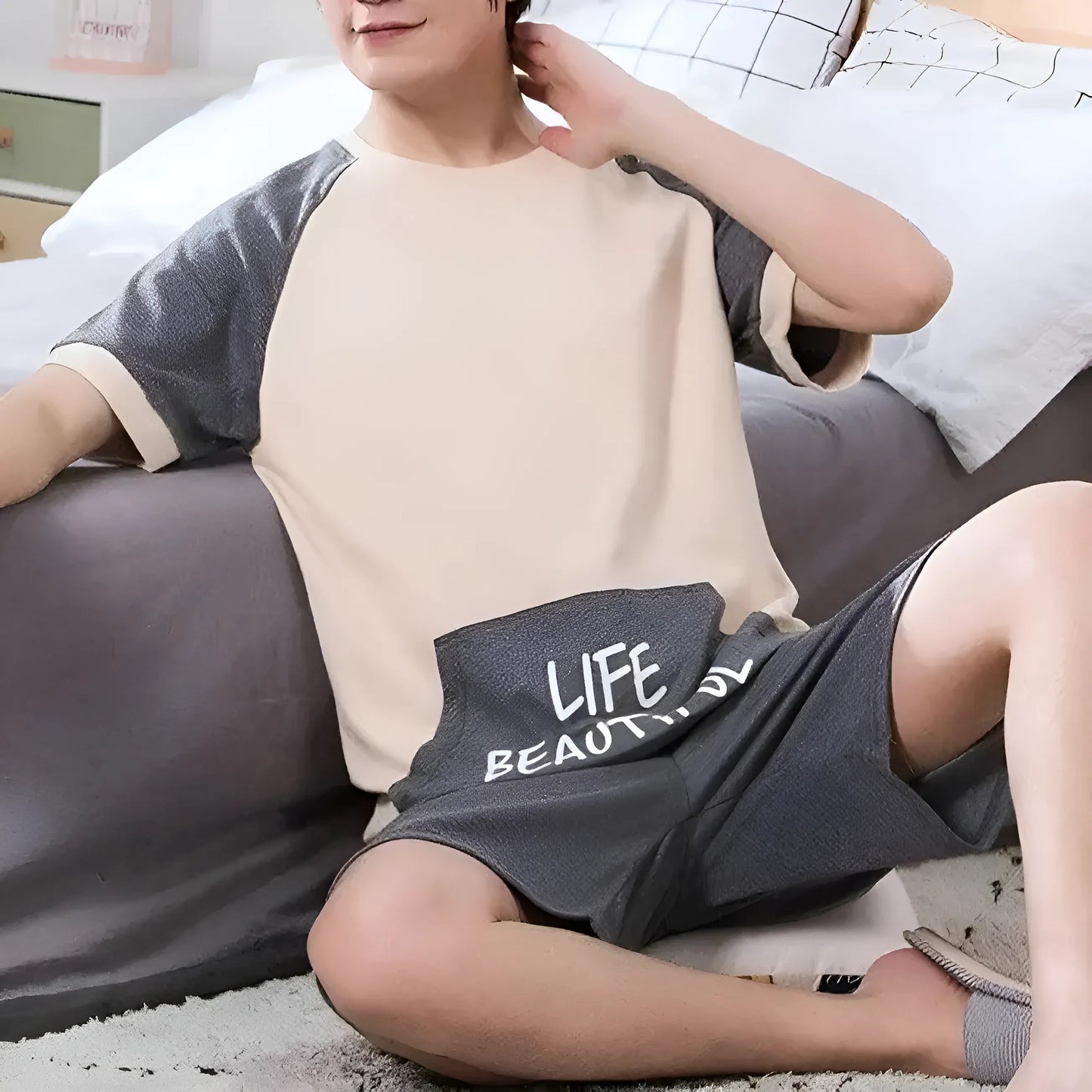 Men's Pyjamas - LIFE BEAUTIFUL