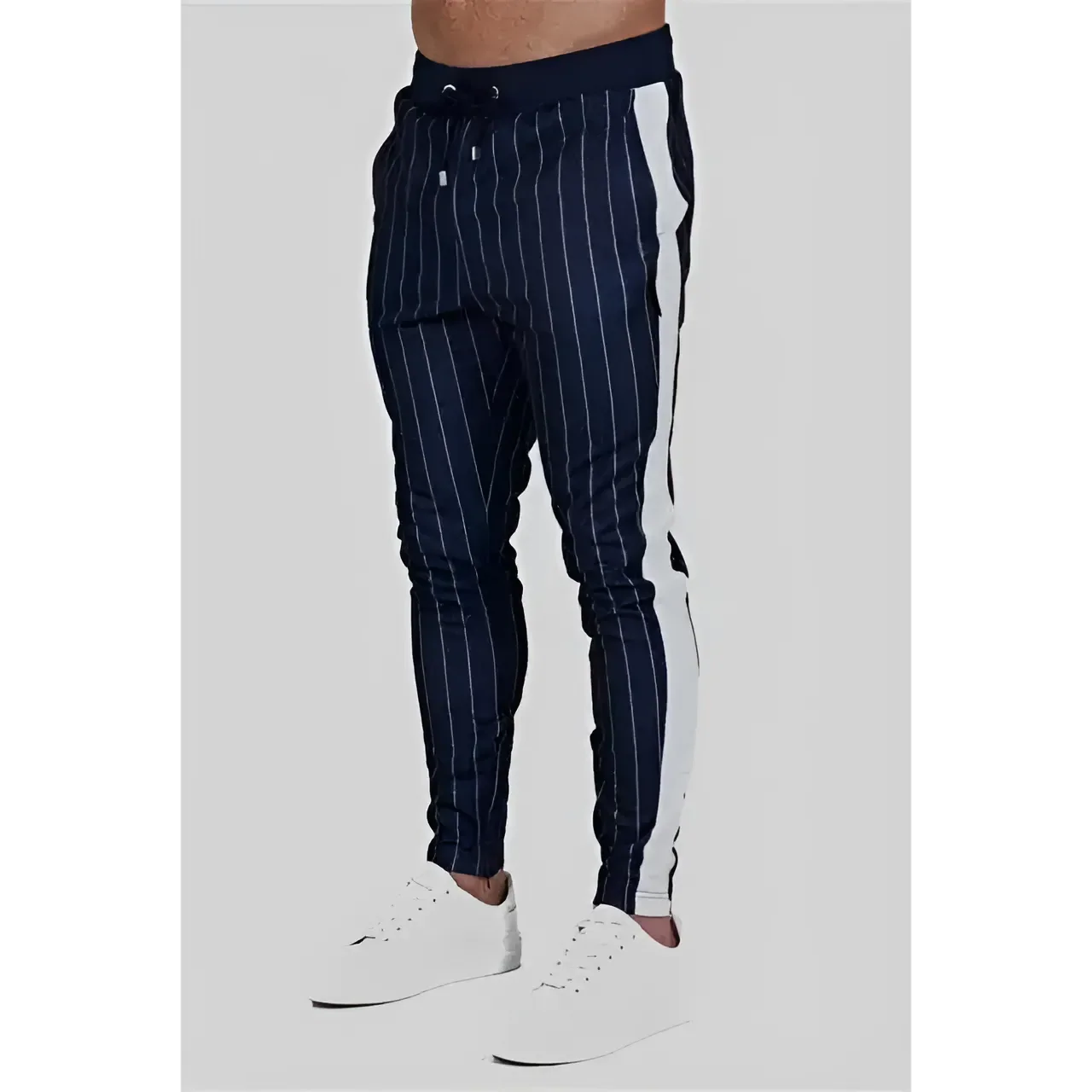 Men's Striped Tracksuit Set