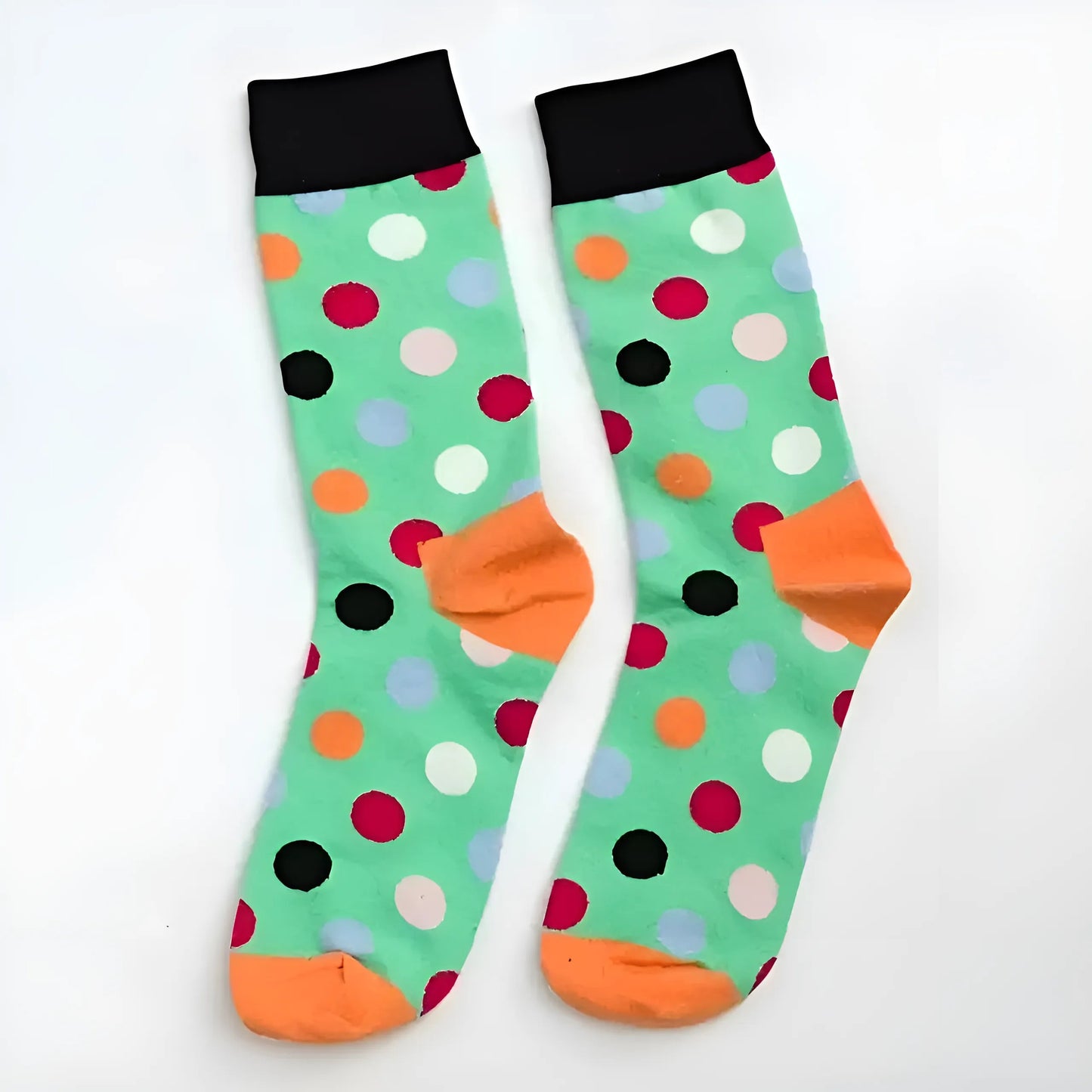 Mint Men's Polka Dot Socks