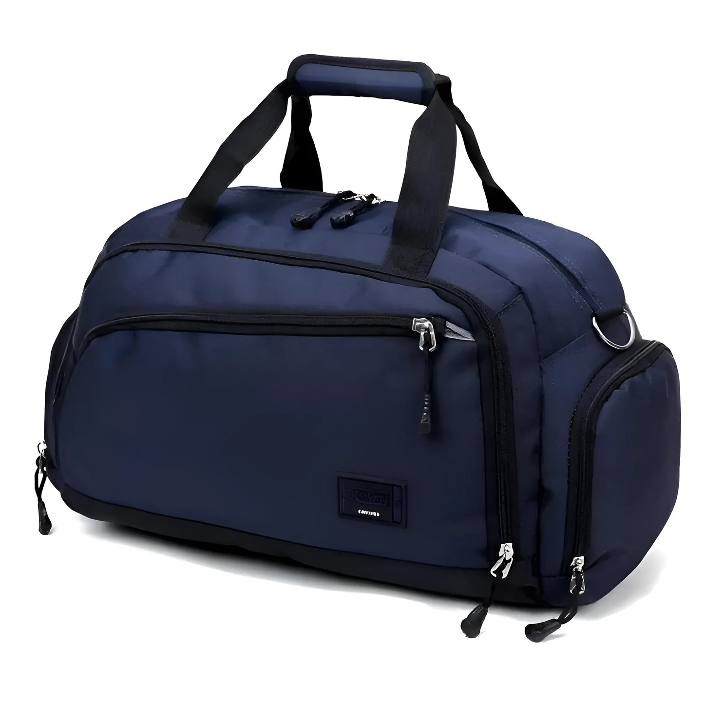 Navy Sports Bag with Pockets