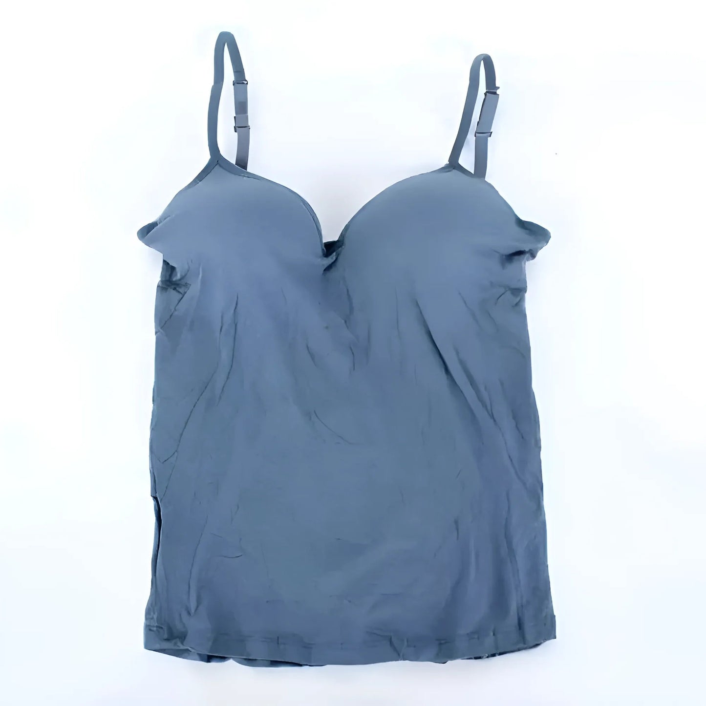 Navy Women's Padded Vest Top