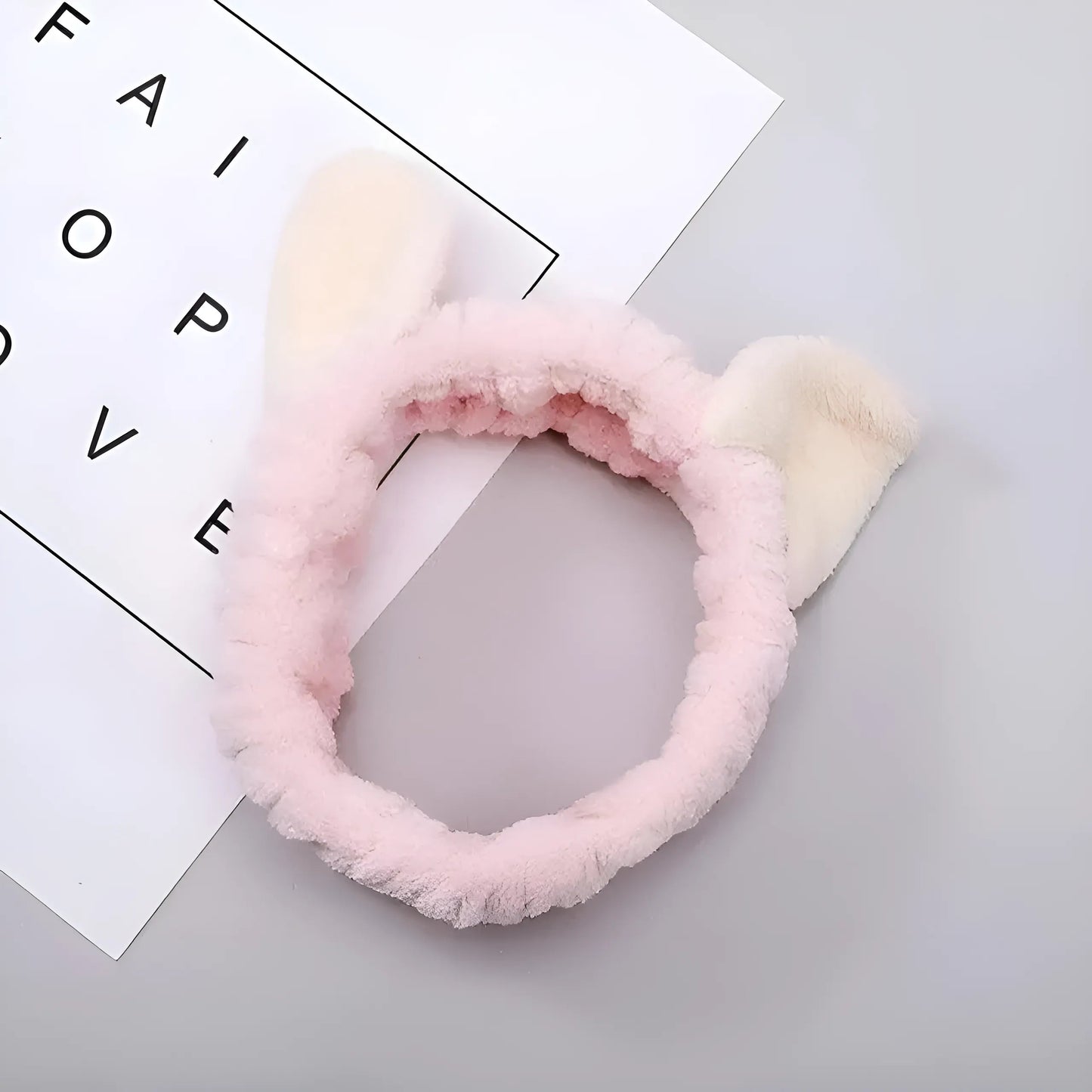 Orange Headband with Ears