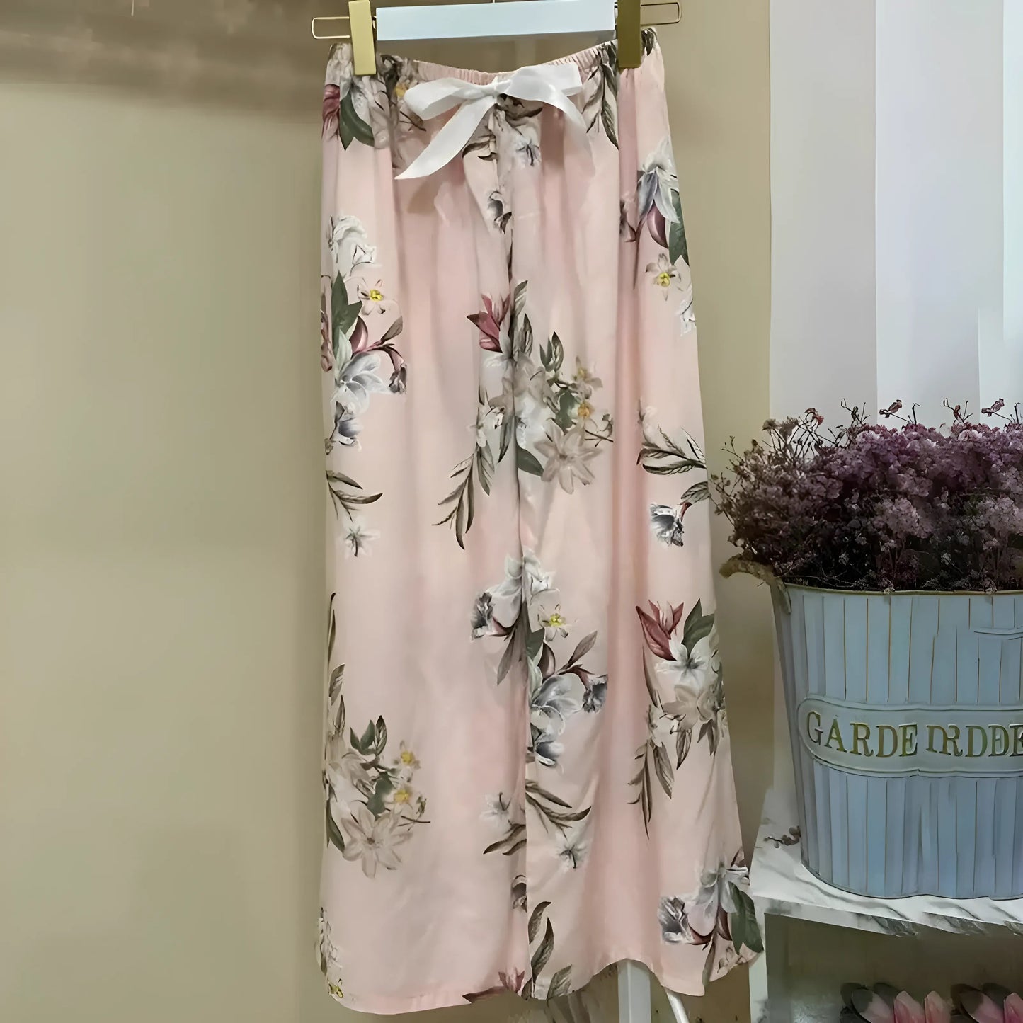 Pink Floral Pyjama Trousers
