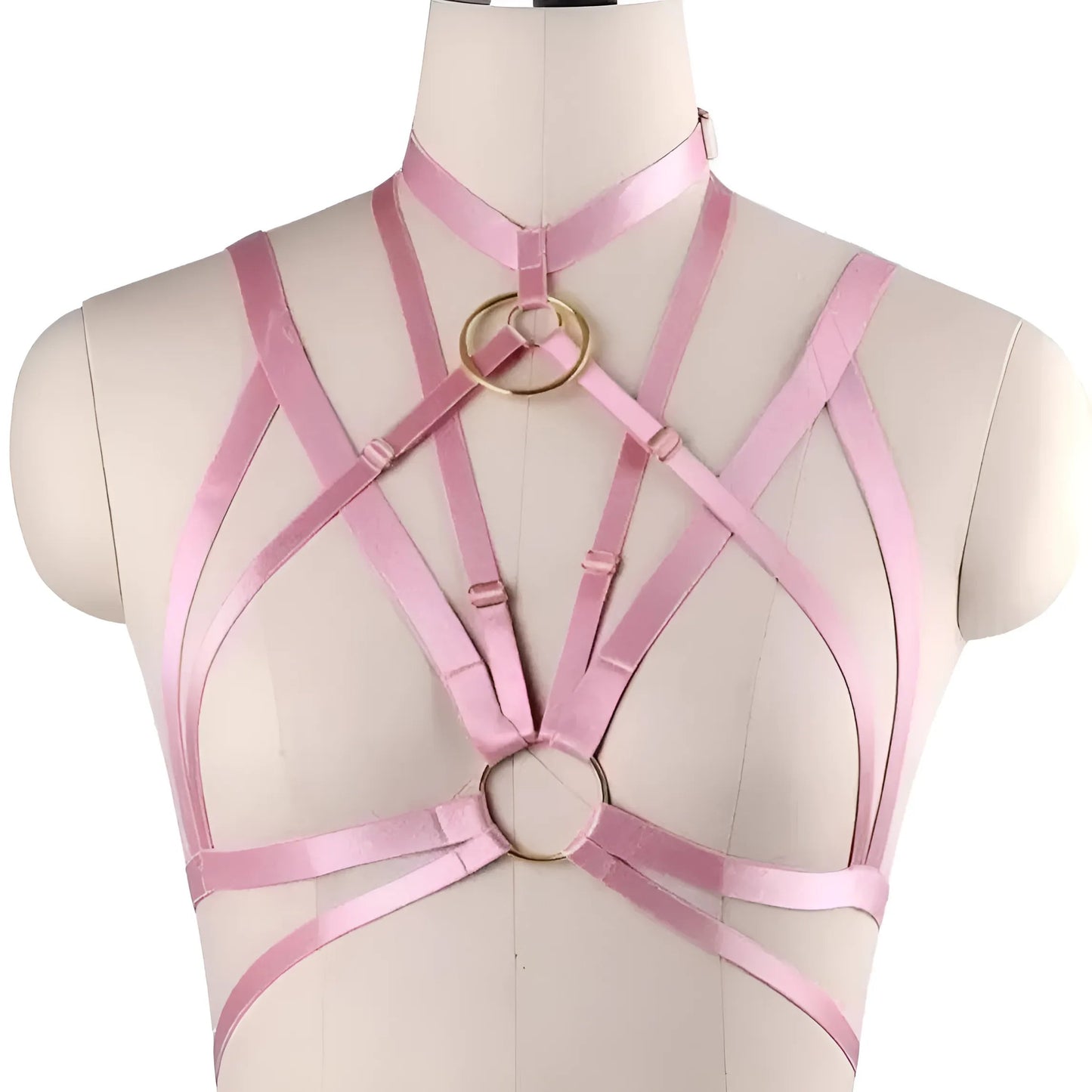 Pink Pastel Coloured Harness