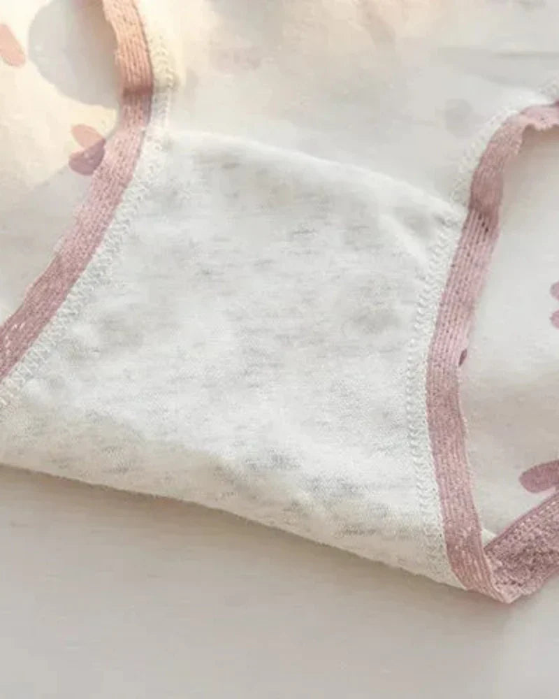 Classic Heart Print Briefs