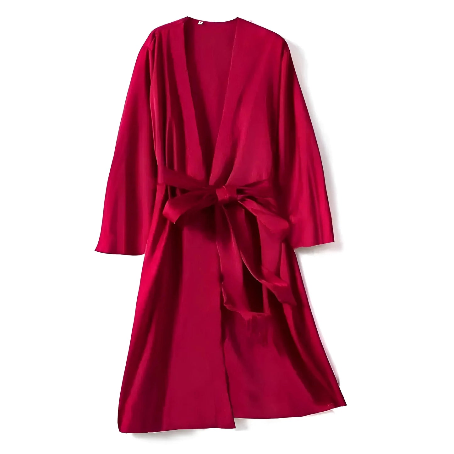 Red Classic Women's Peignoir
