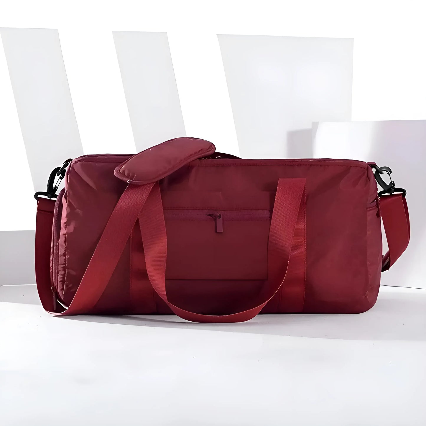 Red Single Colour Classic Sports Bag