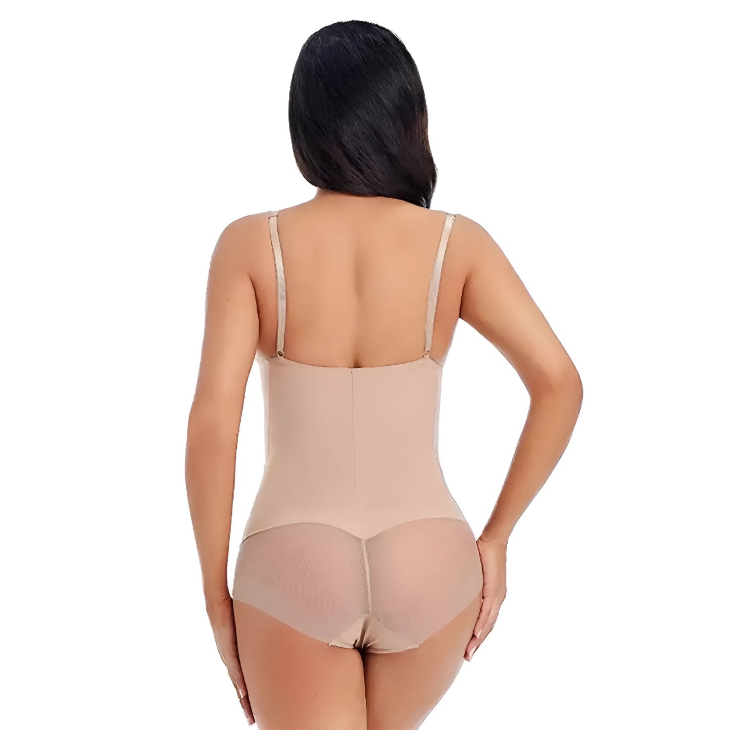 Slimming Body Shaper with Mesh Detail