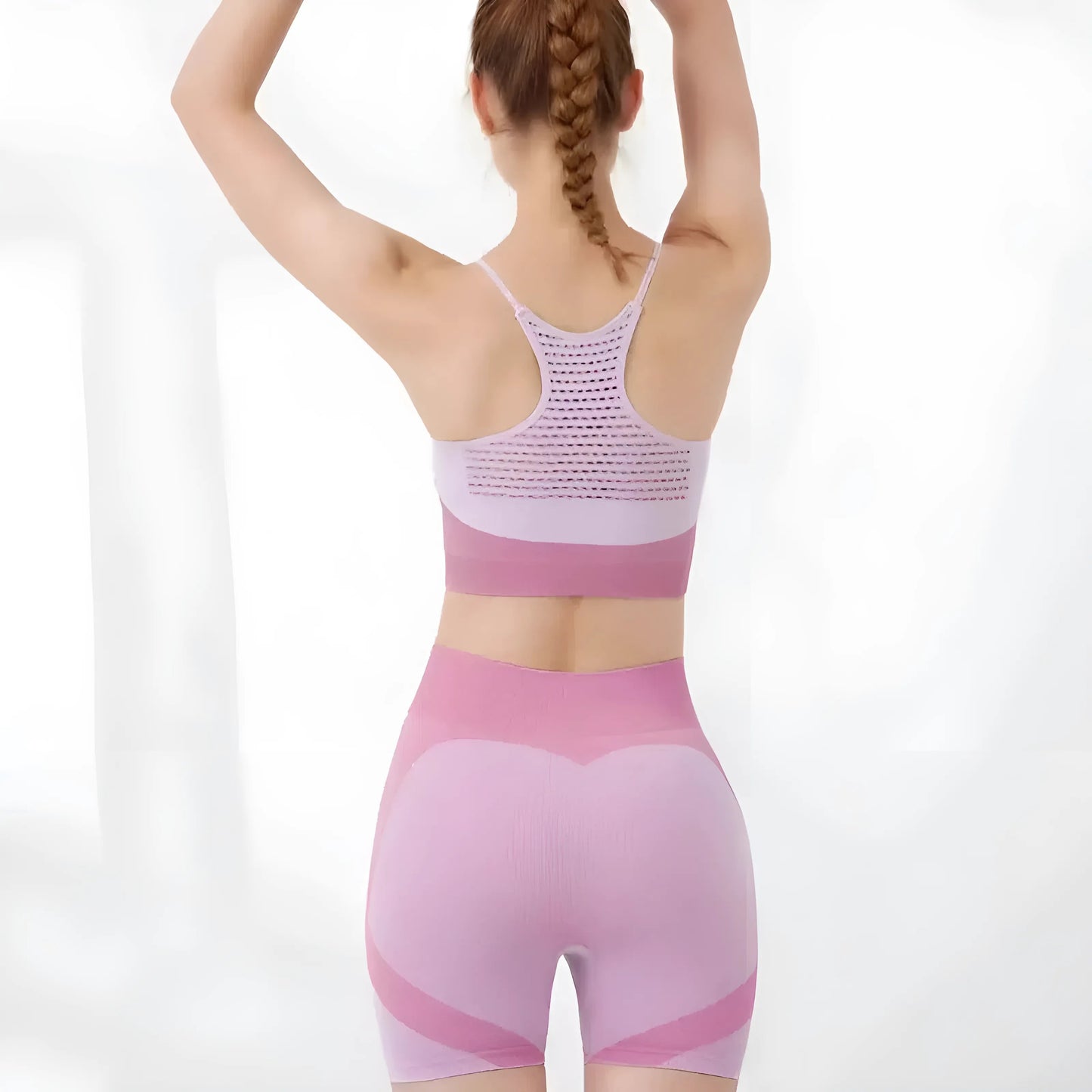 Sports Set with Short Shorts
