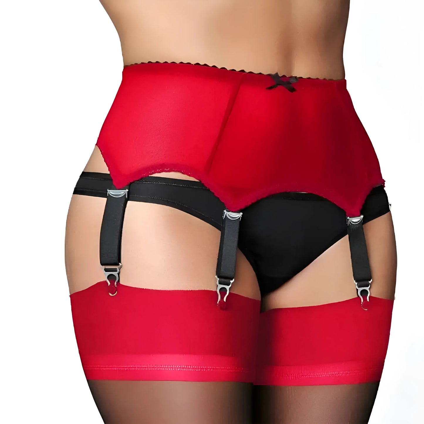 Suspenders for Stockings with Clips