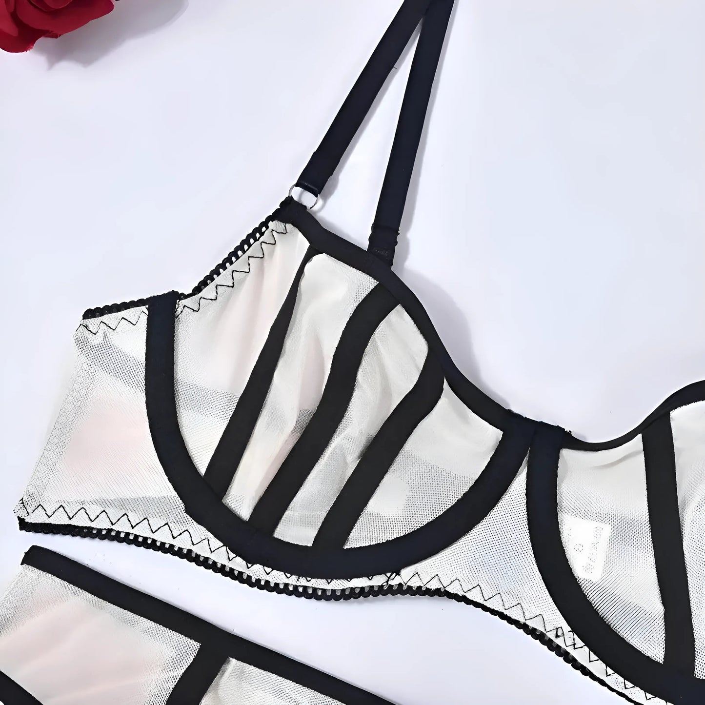Transparent Lingerie Set