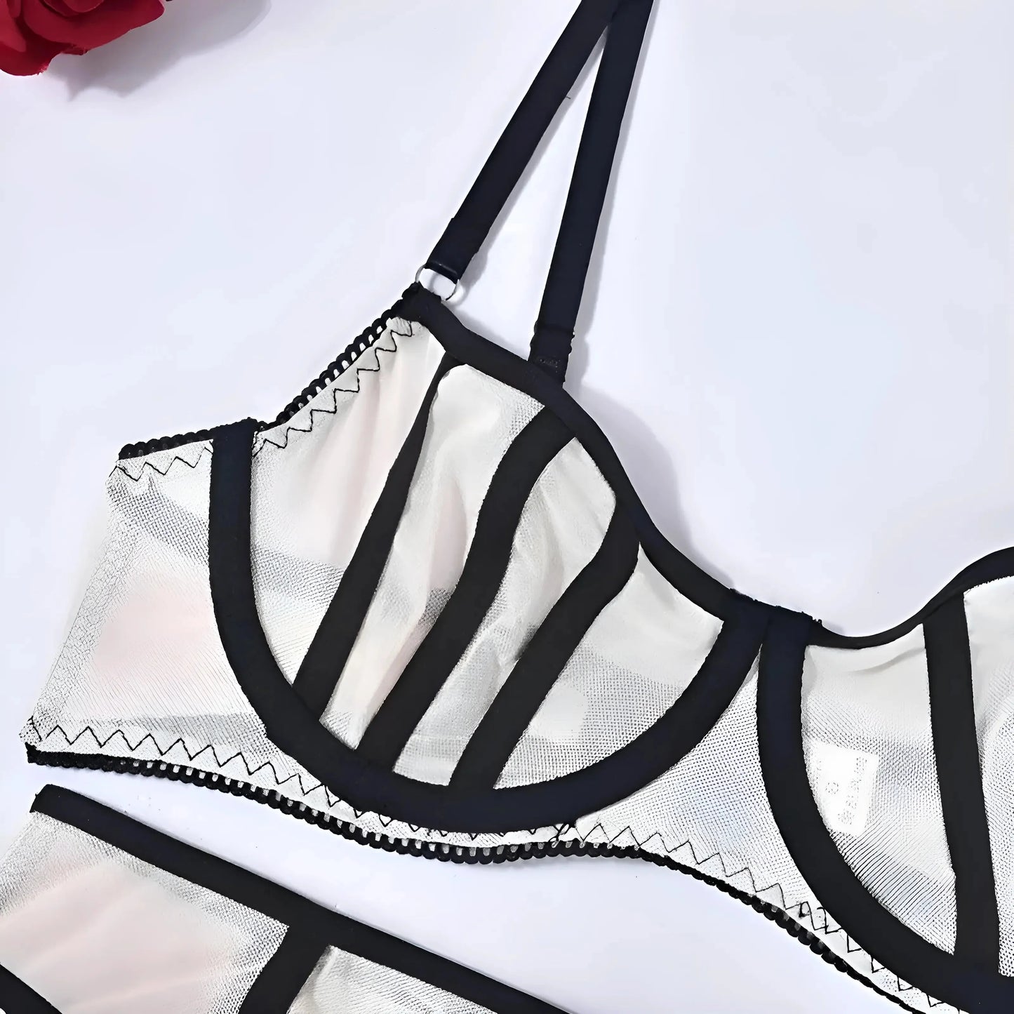 Transparent Lingerie Set