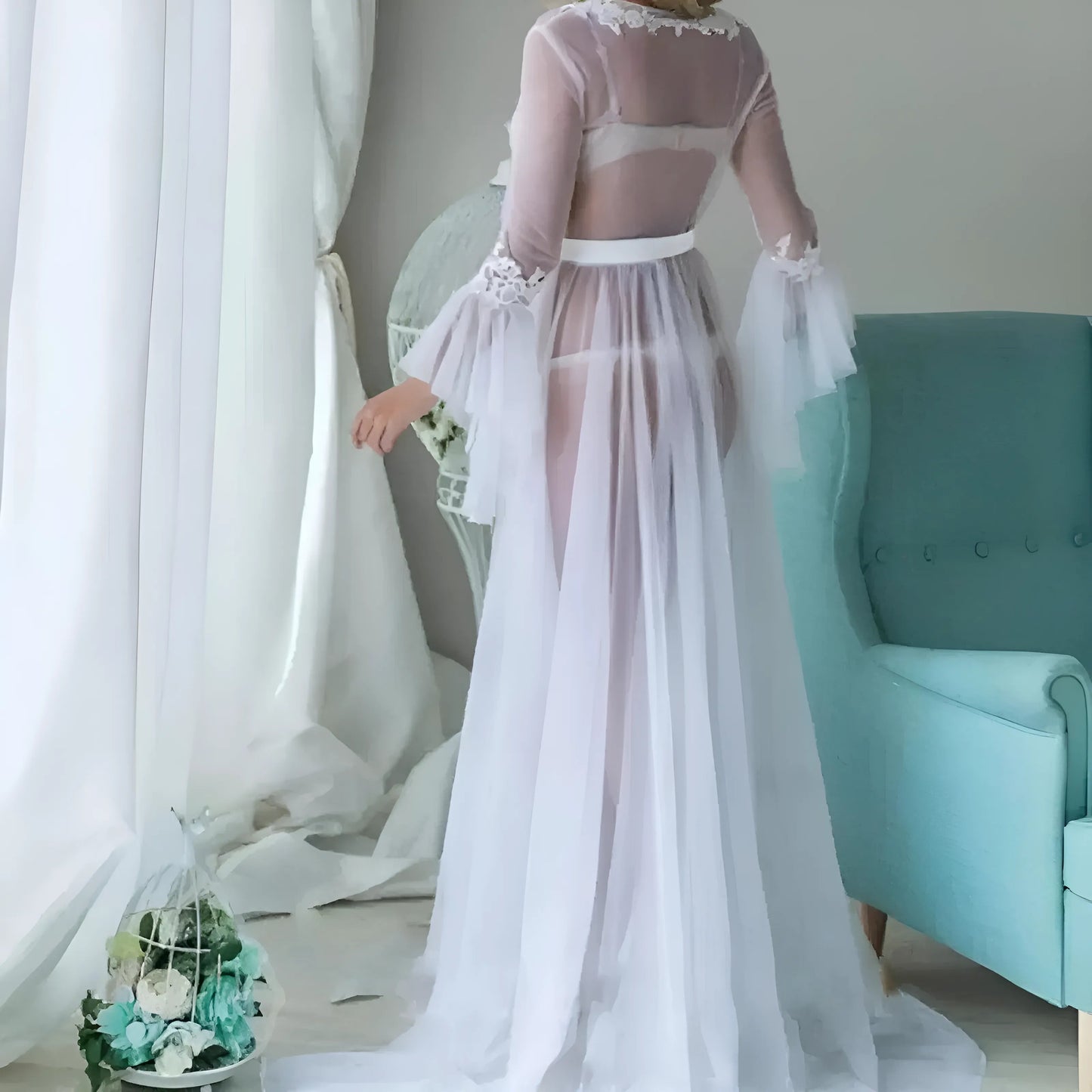 Transparent Women's Robe