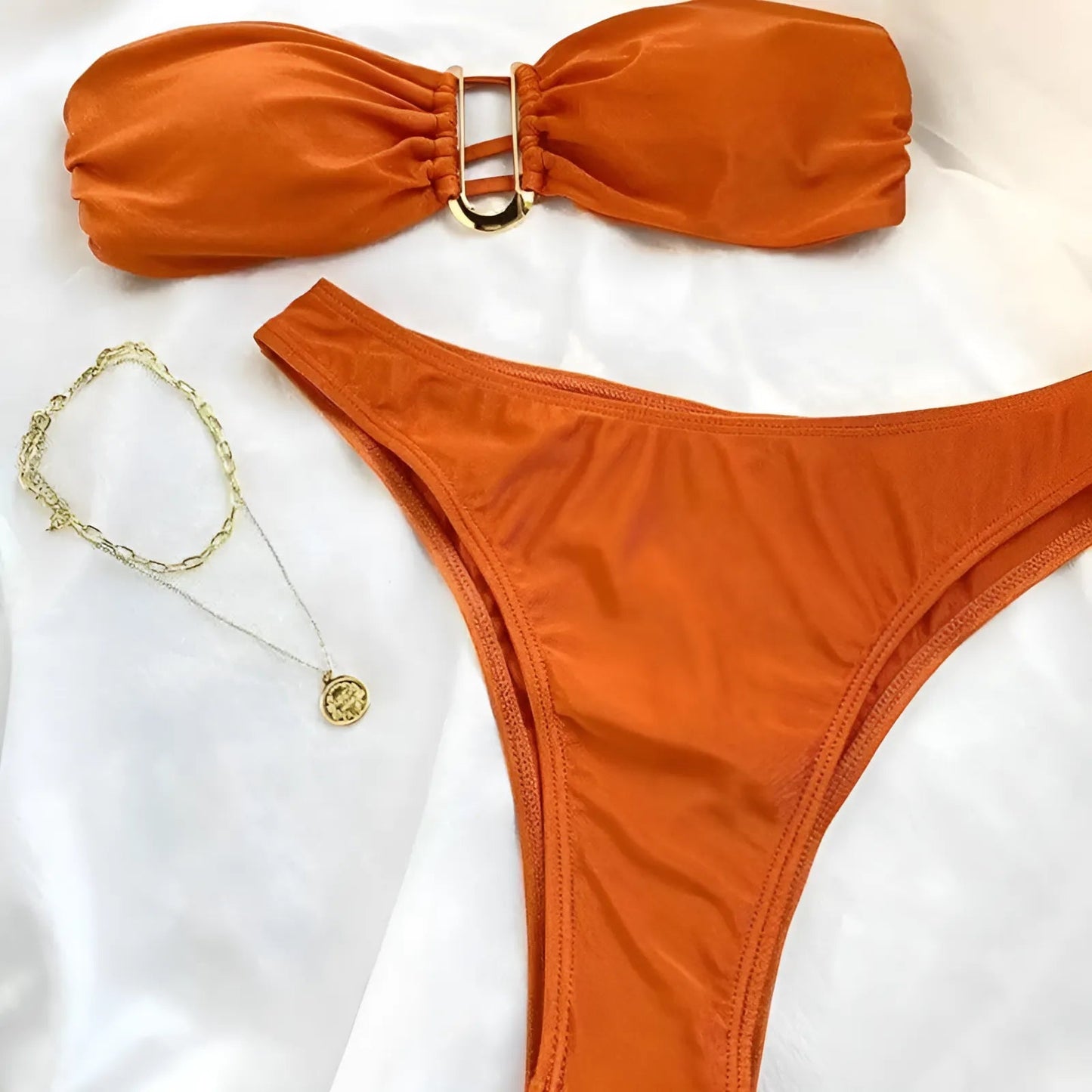Two-Piece Bandeau Bikini Set
