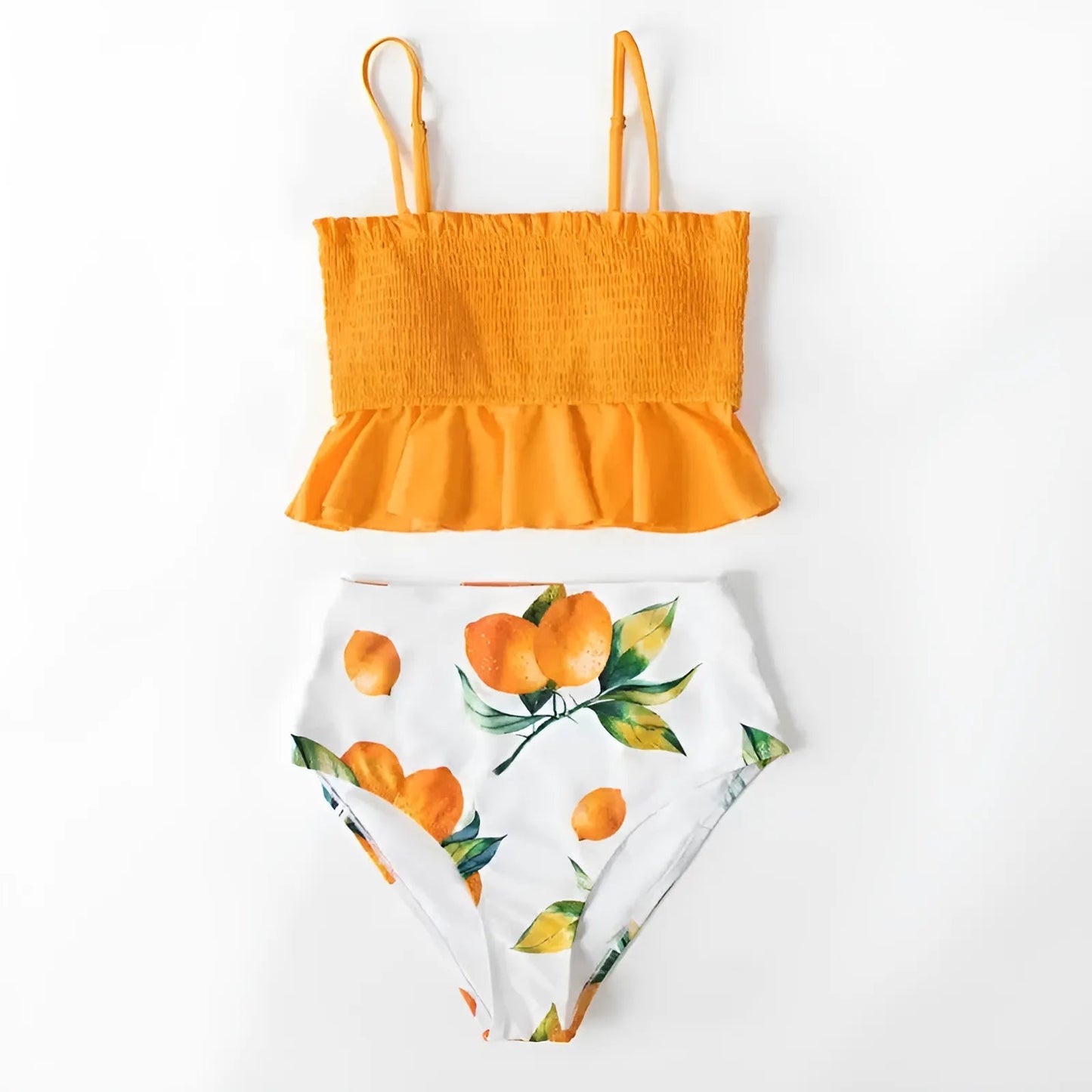Two-Piece Ruffled Bikini Set