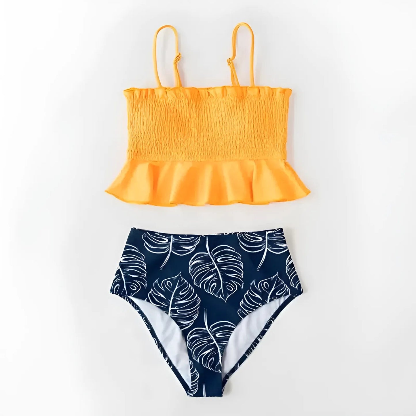 Two-Piece Ruffled Bikini Set