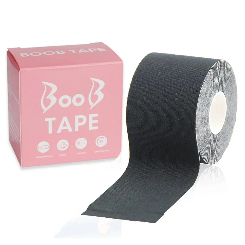Self-adhesive bust shaping tape