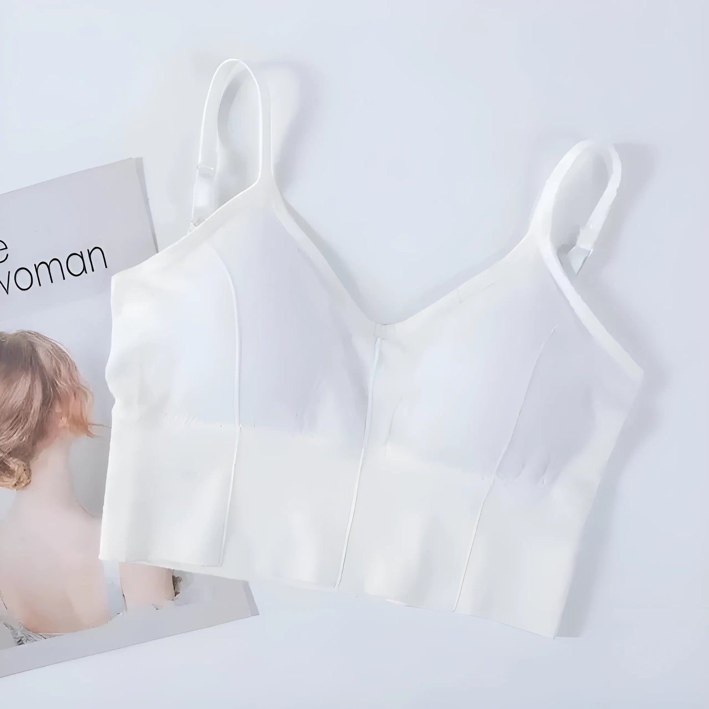 White Bralette Top