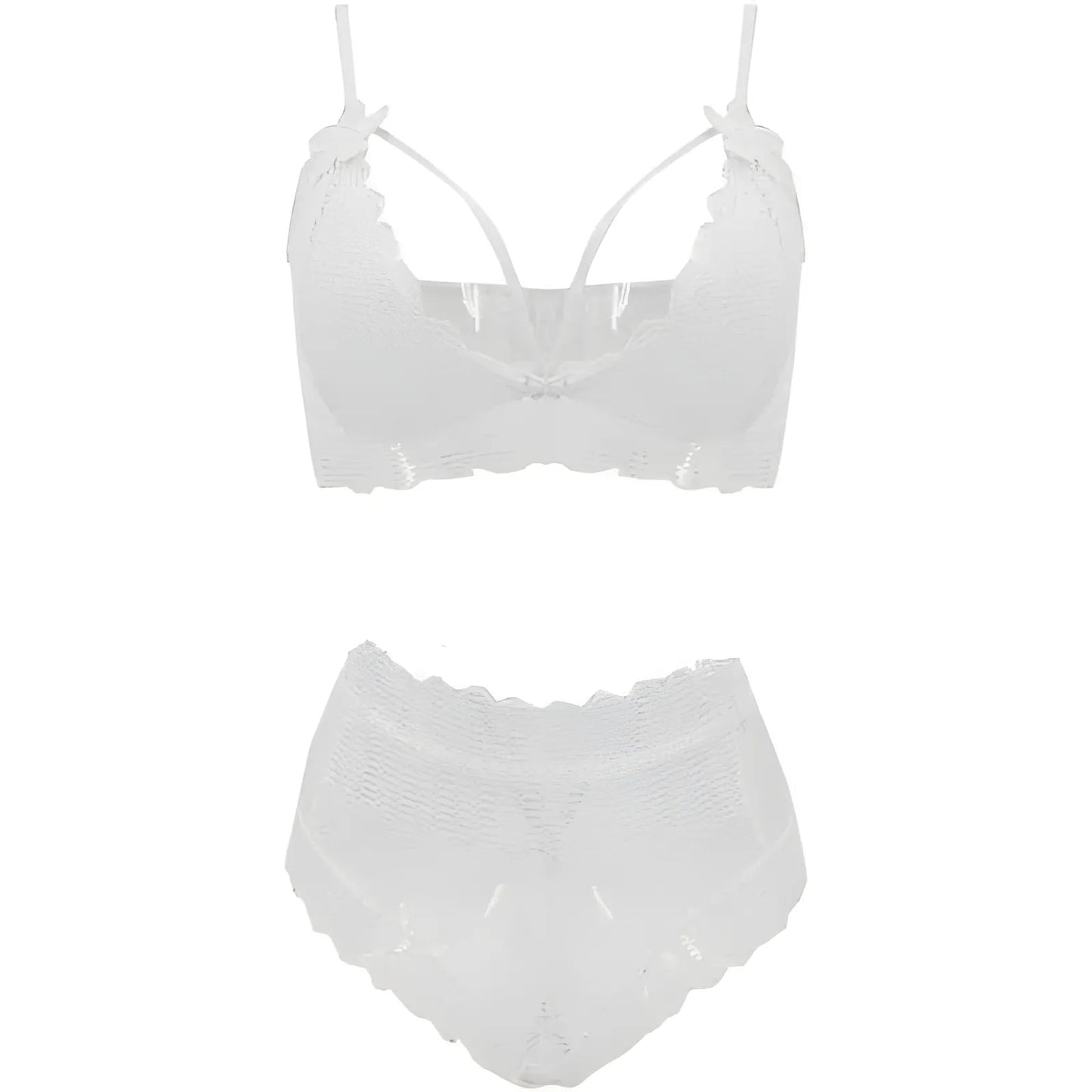White Lace Lingerie Set