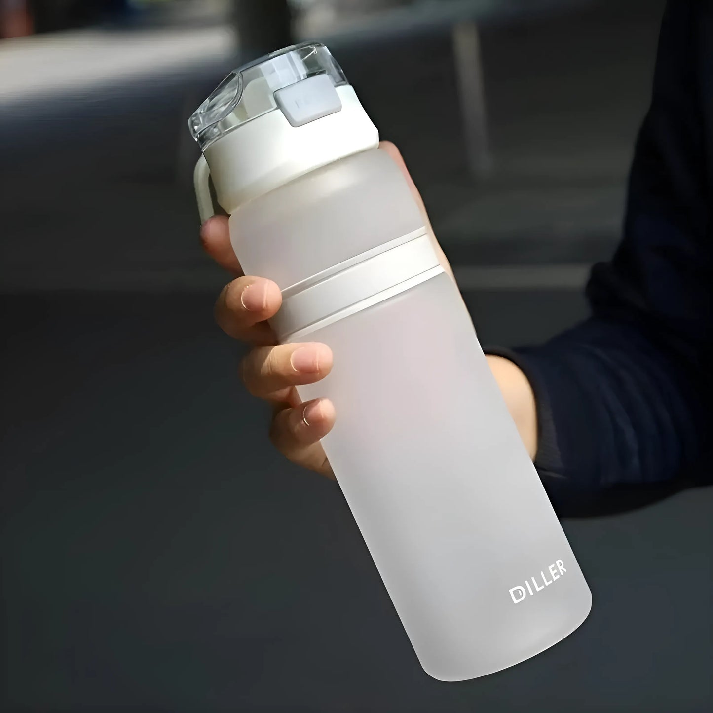White Matte Water Bottle