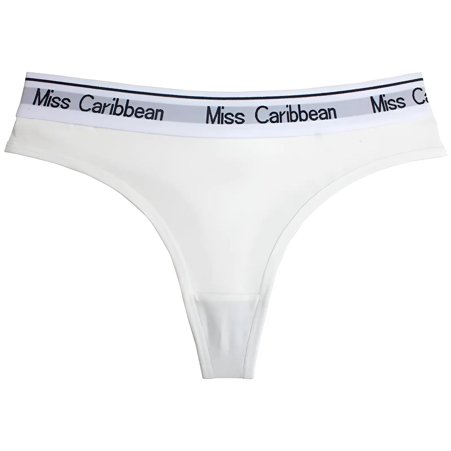 White Thick Elasticated String