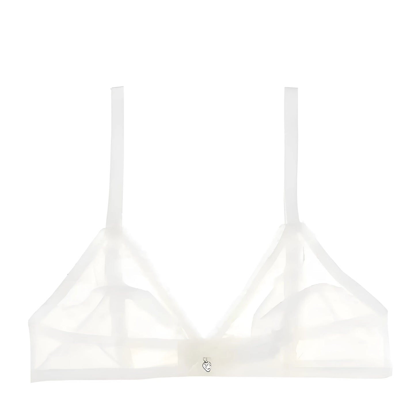 White Transparent Bralette Bra