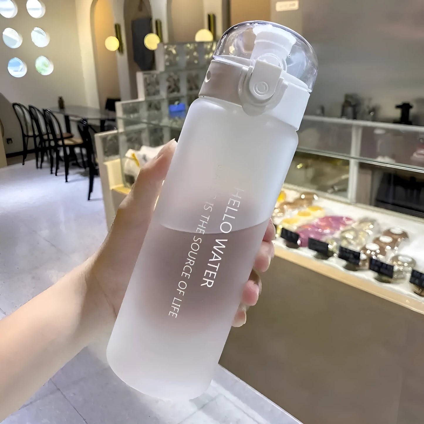 White Universal Water Bottle