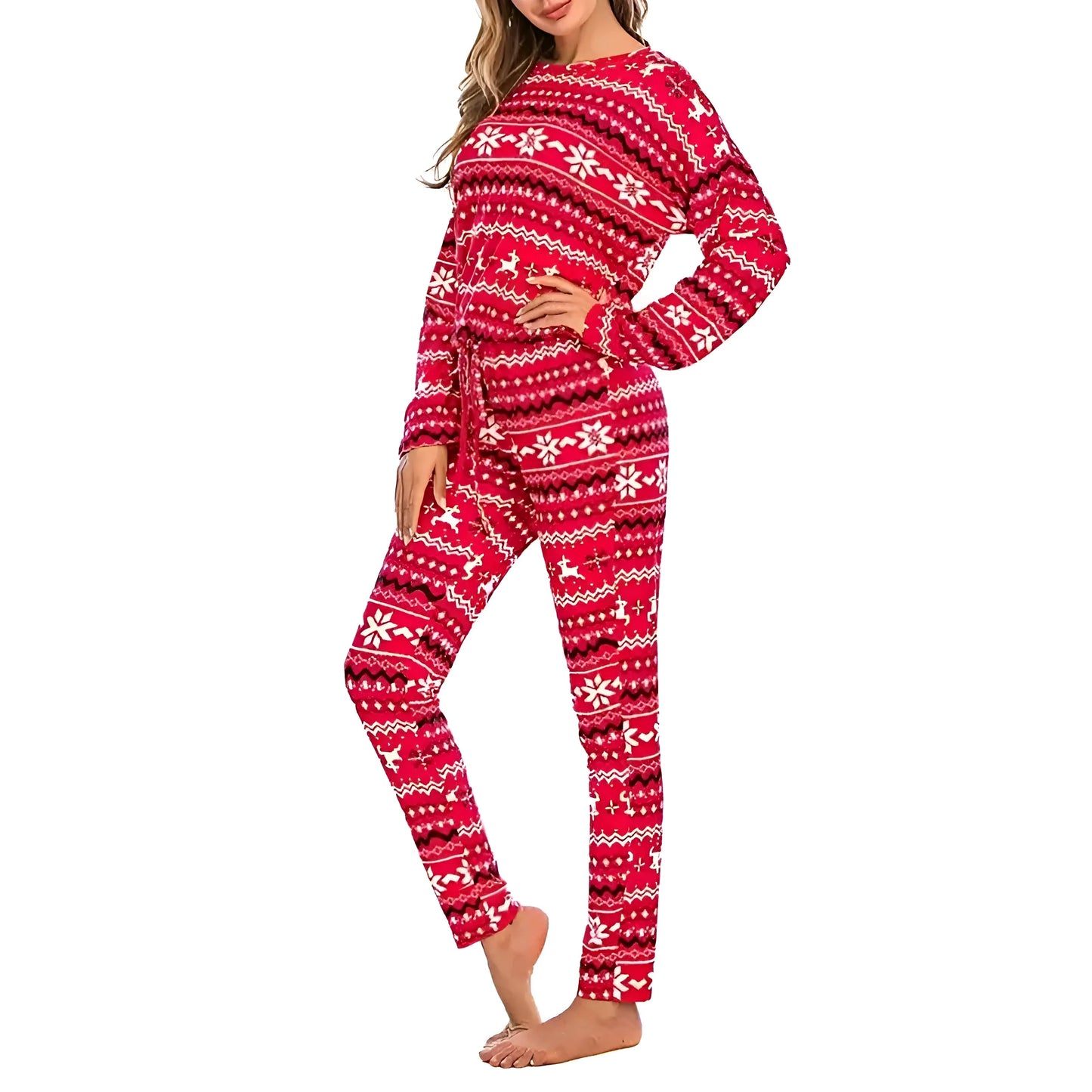 Women's Long Christmas Pyjamas