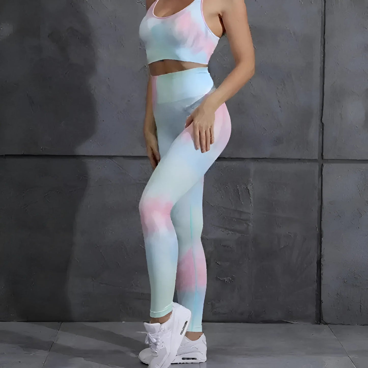 Women's Tie-Dye Sports Leggings