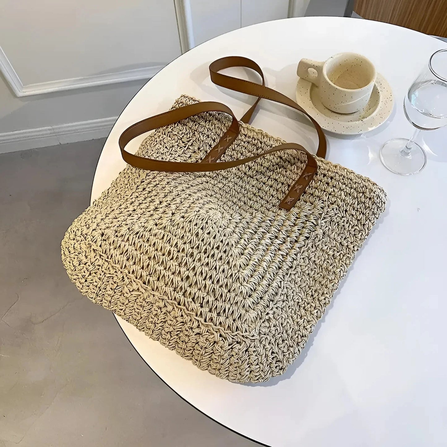 Woven Beach Bag