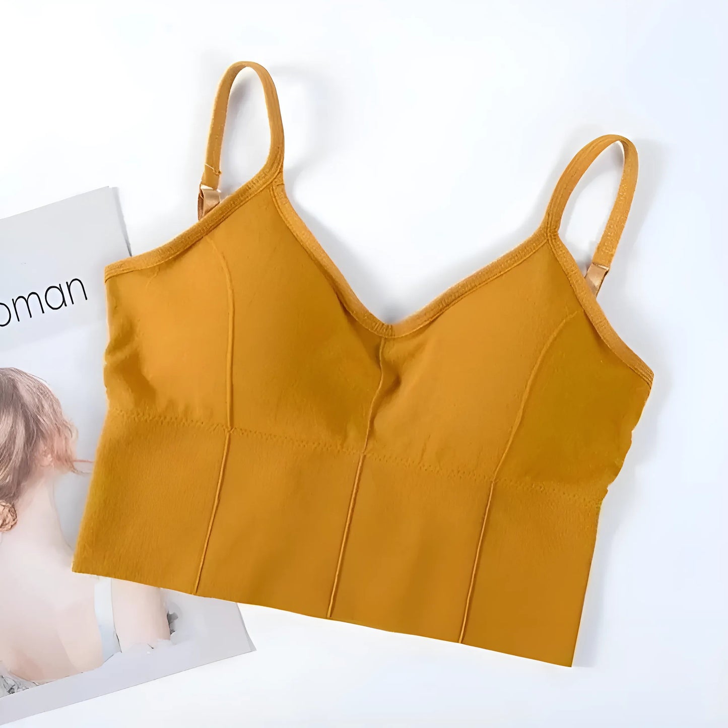 Yellow Bralette Top