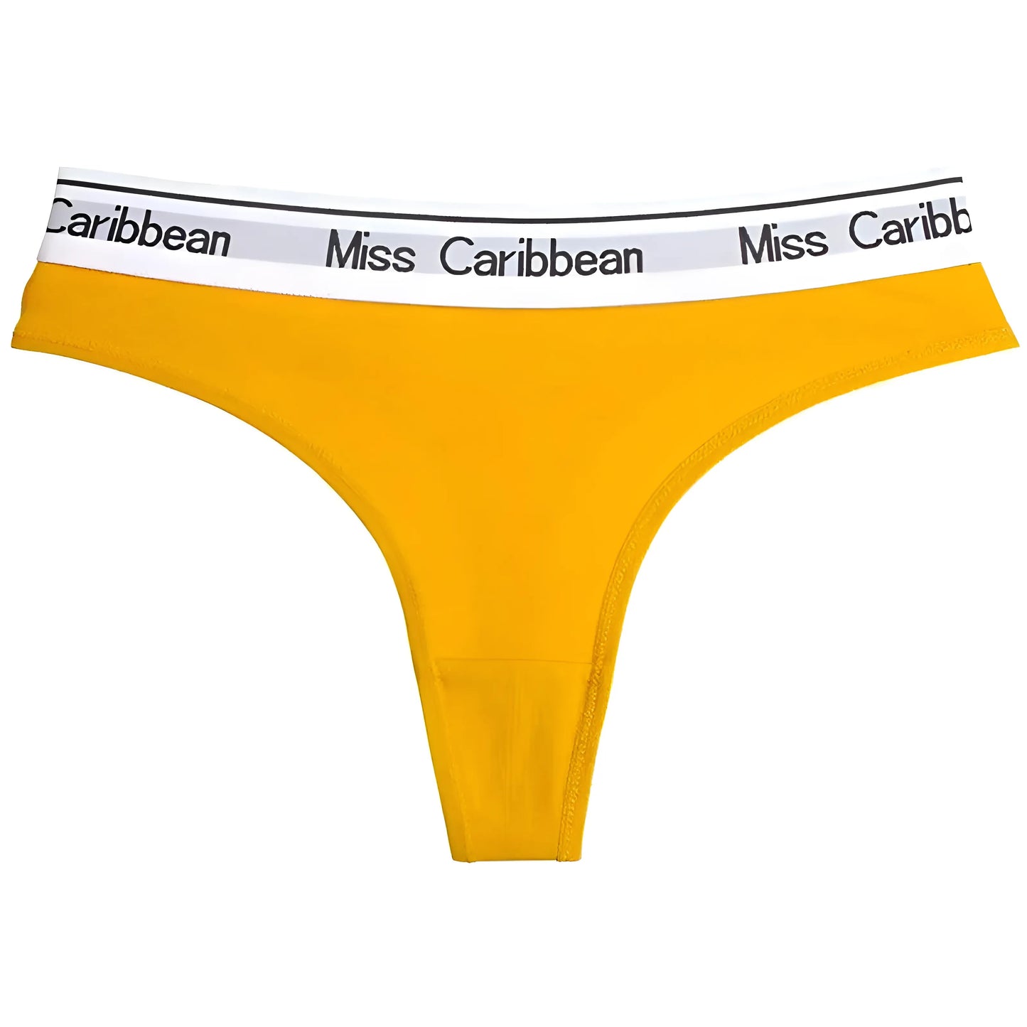 Yellow Thick Elasticated String
