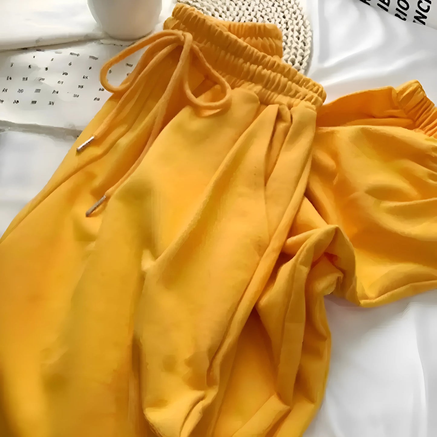 Yellow Warm Loungewear Sets