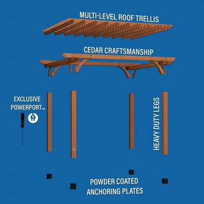 14X12 BEAUMONT PERGOLA