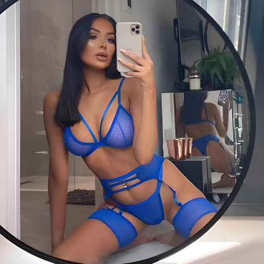  3-Piece Lace Lingerie Set