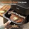 Cosori 9-in-1 TurboBlaze Air Fryer 6 Qt, PFAS-Free Ceramic Coating, 90°–450°F, Precise Heating for Even Results, Air Fry, Roast, Bake, Broil, Dry, Frozen, Proof, Reheat, Keep Warm, 120V, Dark Gray