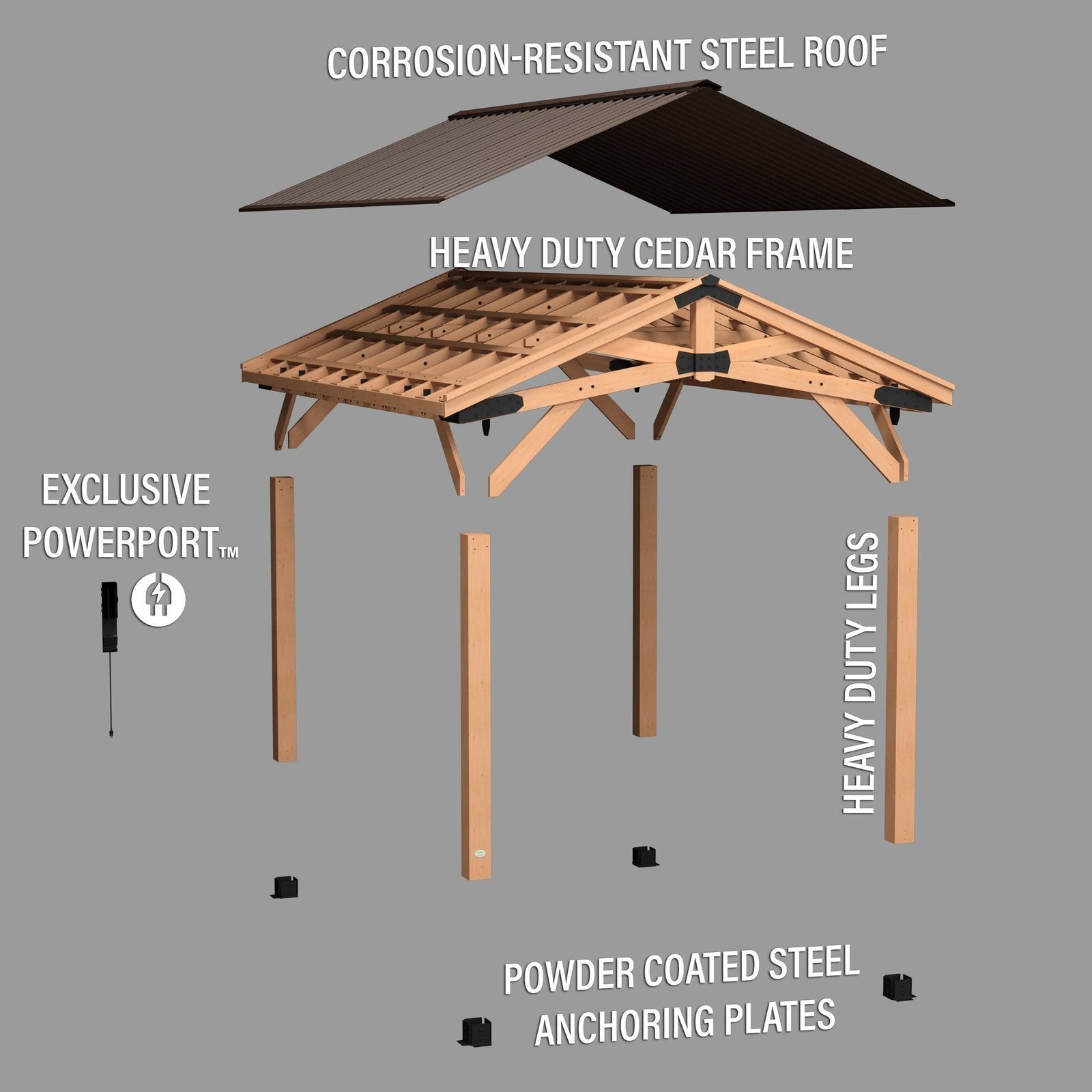 16×12 Norwood Gazebo