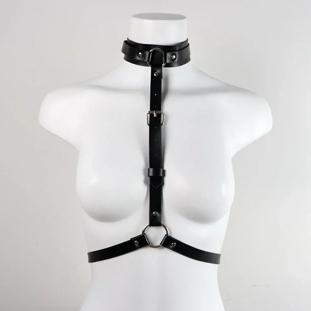 Waist harness with choker.