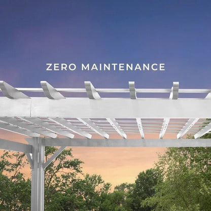 Backyard Discovery 16 ft. x 12 ft. Steel Traditional Pergola