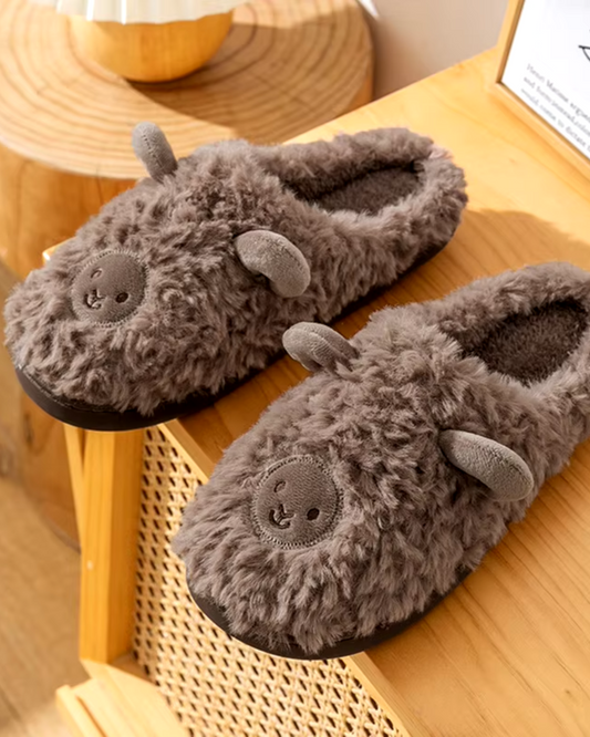 Fluffy Sheep Slippers