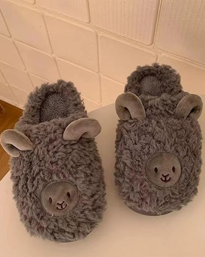 Fluffy Sheep Slippers