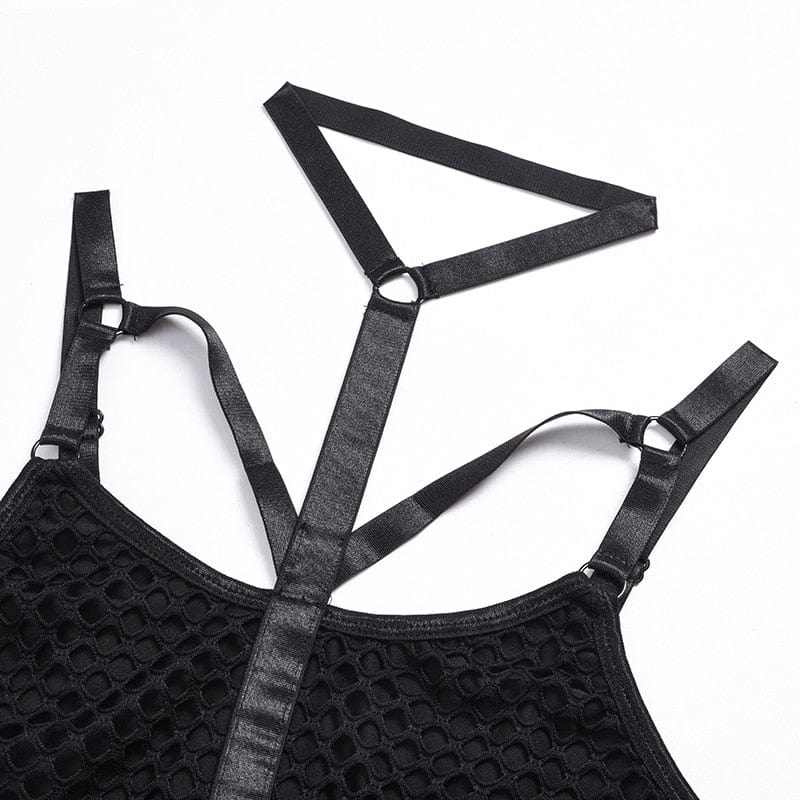 Body with sheer eyelets