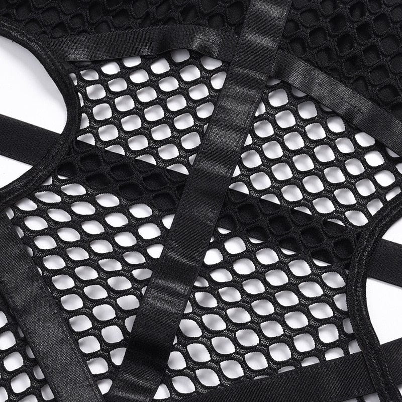 Body with sheer eyelets